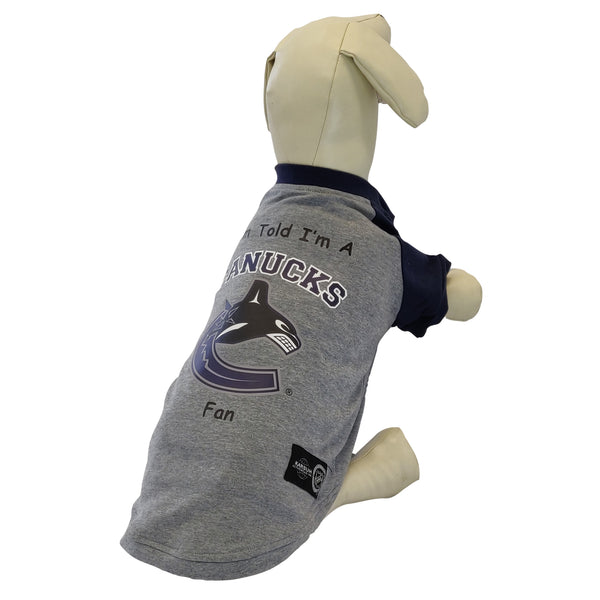 Vancouver Canucks NHL Dog  Fan Shirt