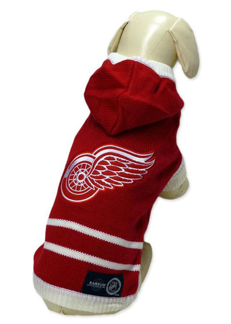 Detroit Red Wings NHL Dog Sweater