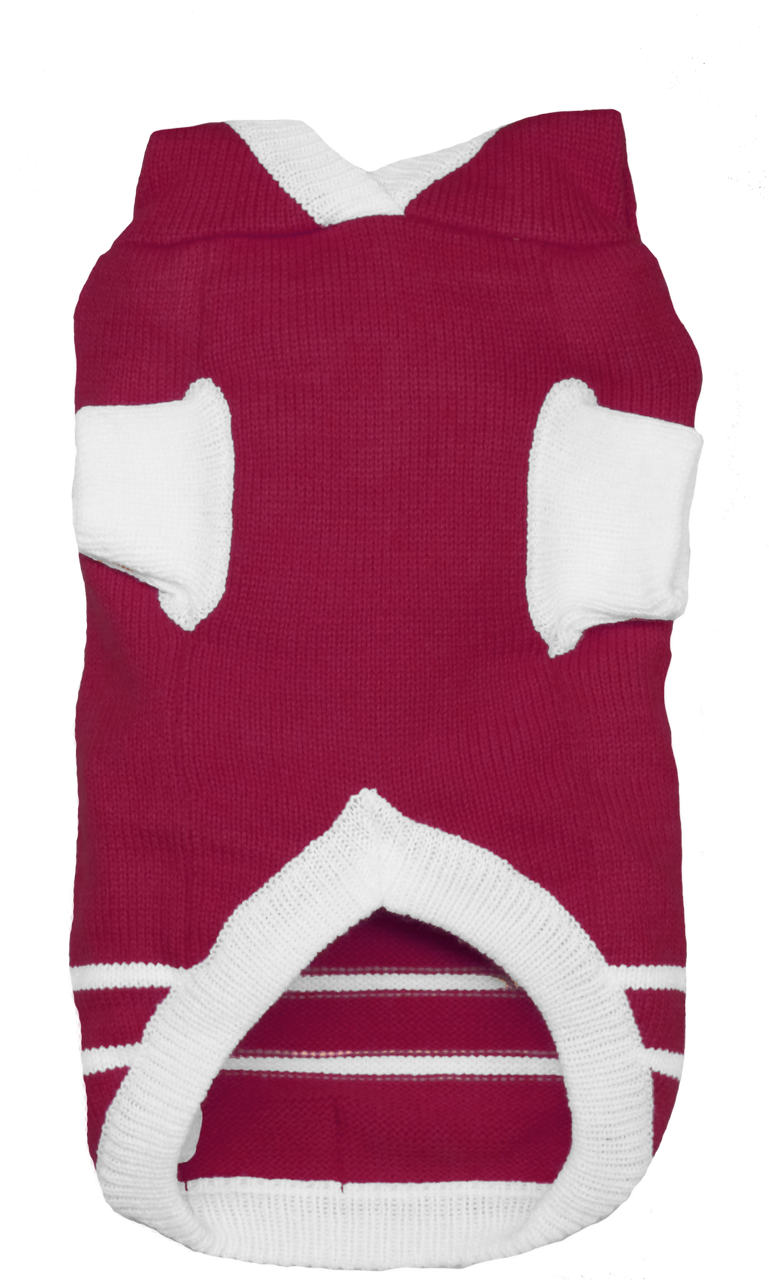 Colorado Avalanches NHL Dog Sweater flat back
