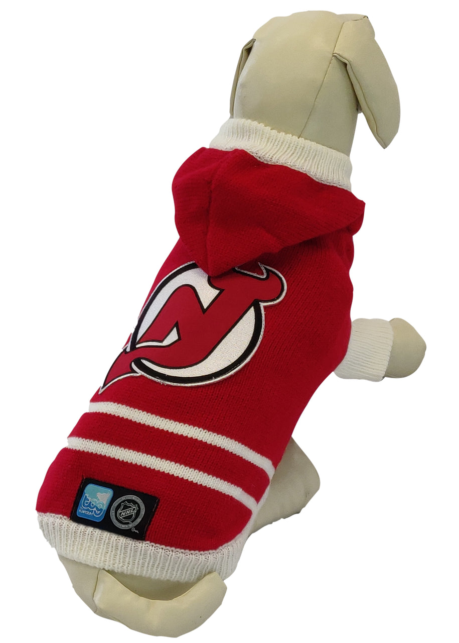 New Jersey Devils NHL Dog Sweater