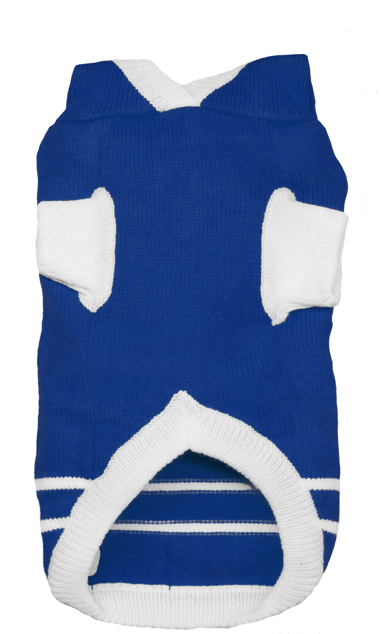 Toronto Maple Leafs NHL Dog Sweater flat back