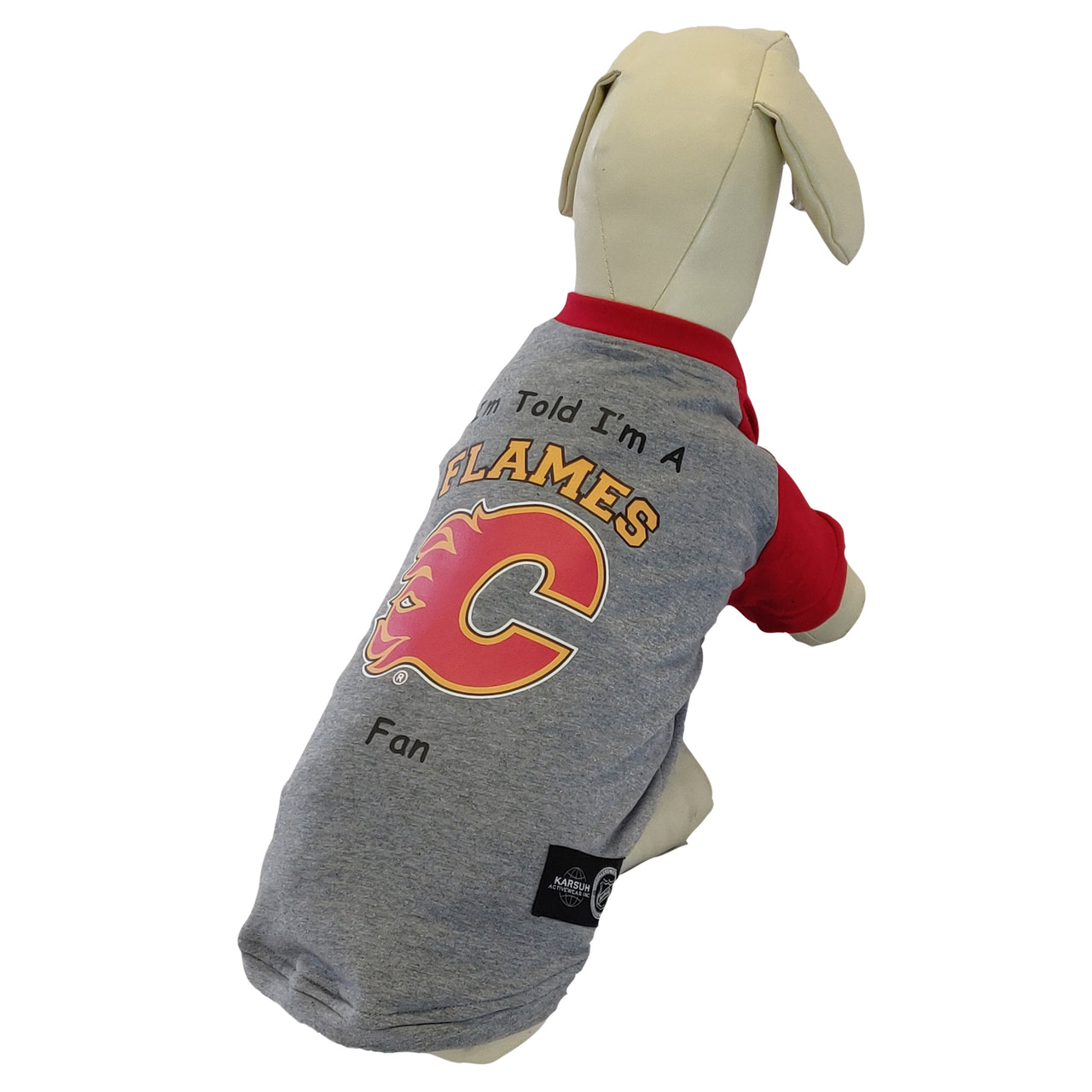 Calgary Flames NHL Dog Fan Shirt