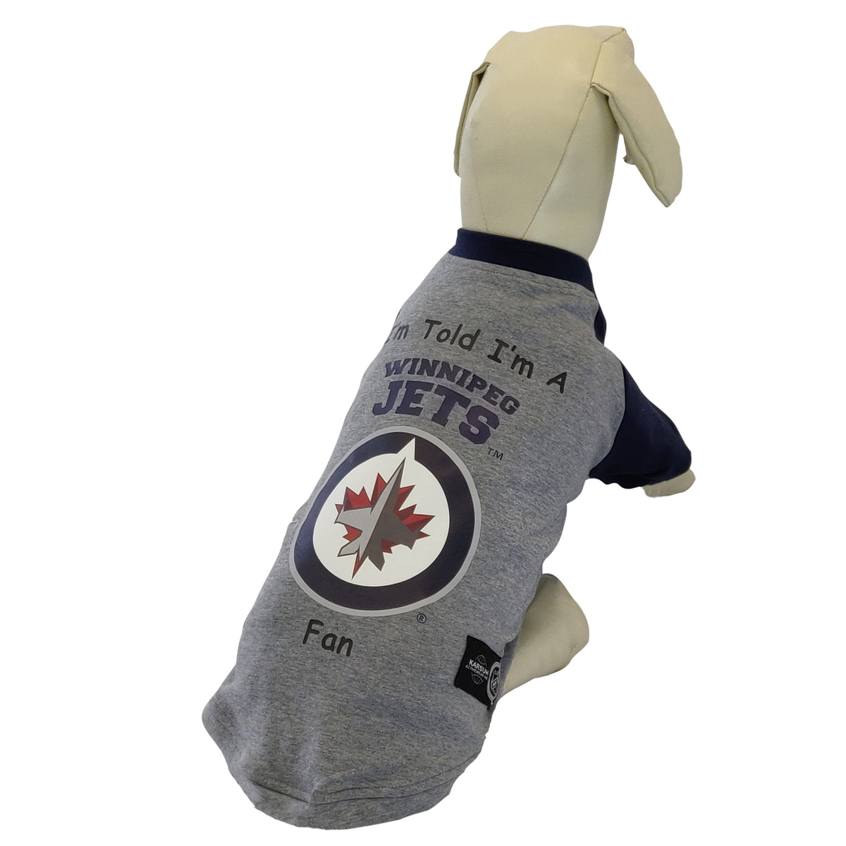 Winnipeg Jets NHL Dog Fan Shirt-Pink