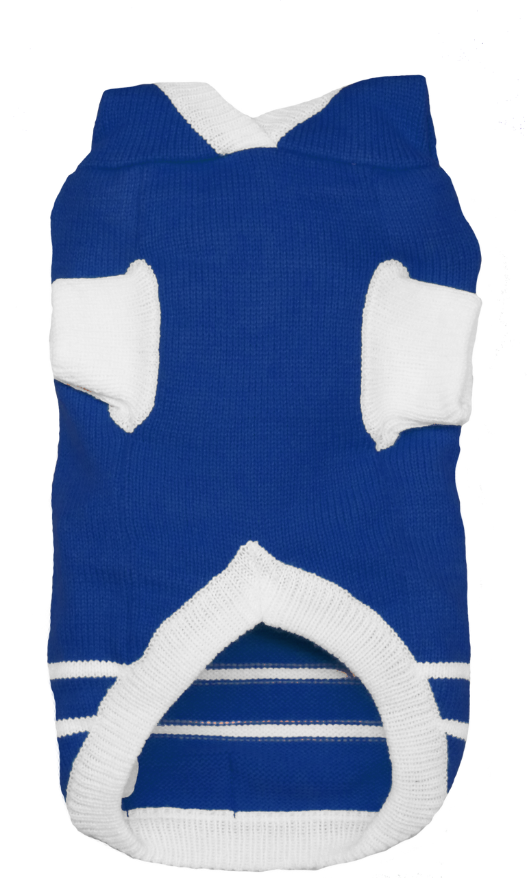 St. Louis Blues NHL Dog Sweater flat back