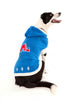 Quebec Nordiques NHL Dog Sweater on large dog