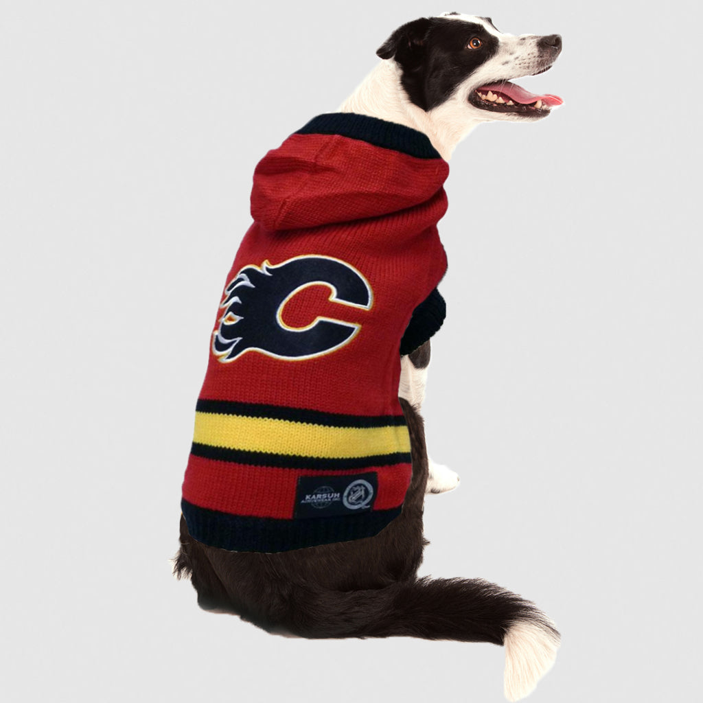 Calgary Flames NHL Dog Sweater– Togpetwear