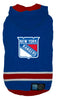 New York Rangers NHL Dog Sweater flat